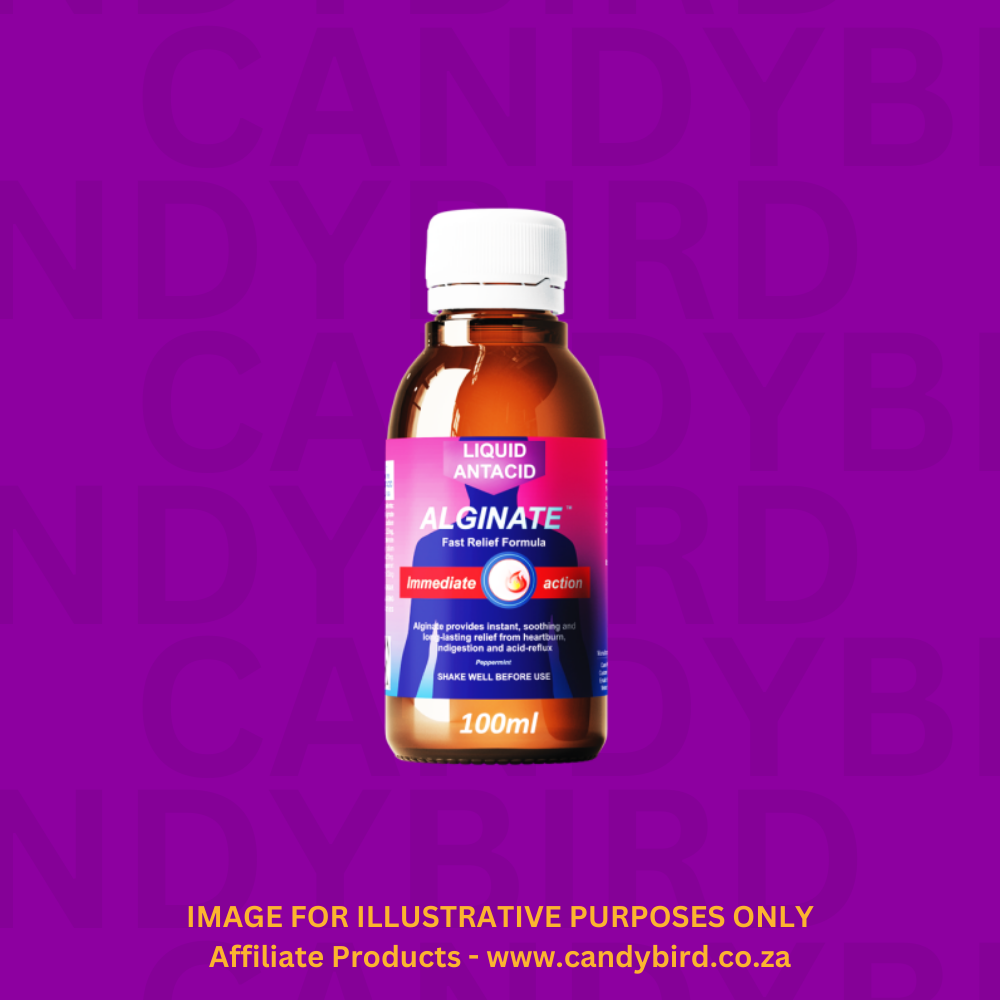 Cure Alginate - Liquid Antacid - Original Flavor - Fast Relief Formula for heartburn and acid-reflux